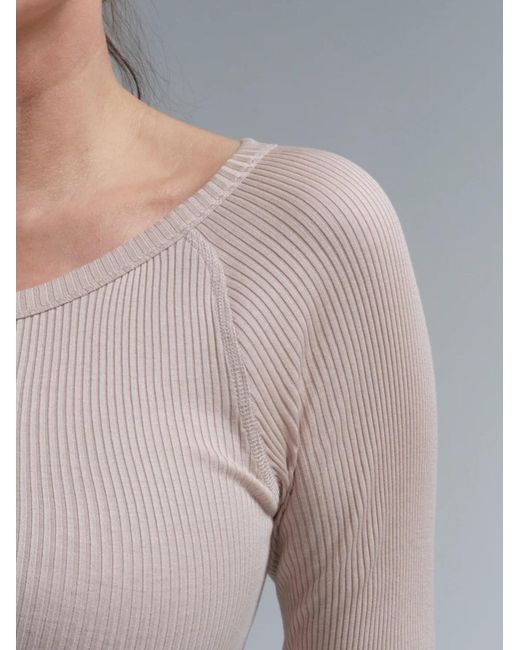 Seamless Basic Natural Pullover