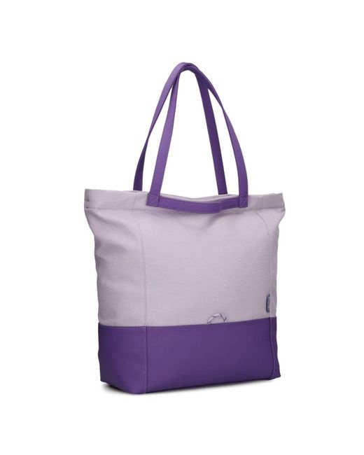 Zwei Purple Shopper Fiorelli
