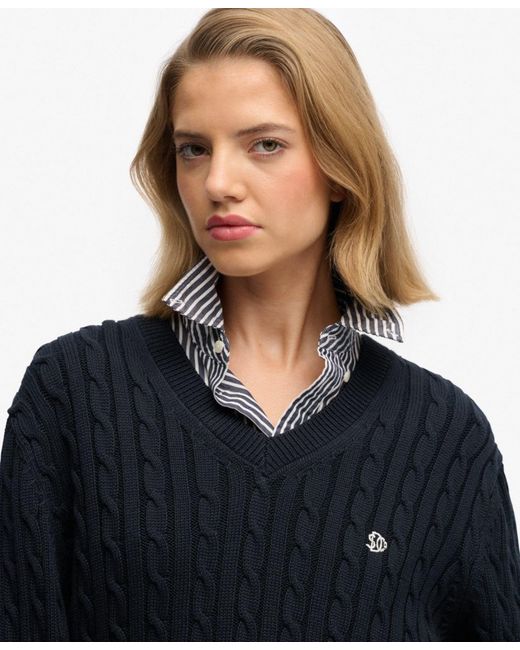 Superdry Blue Pullover