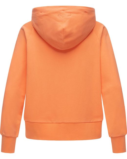 Ragwear Orange Sweatjacke Taila