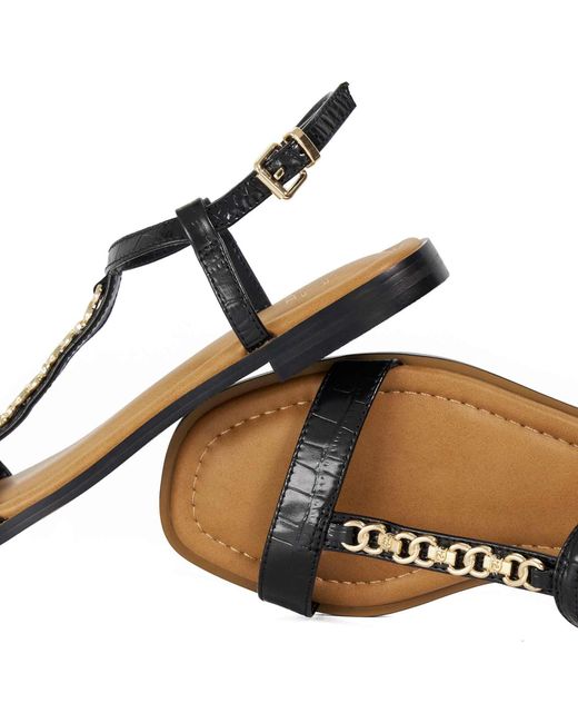 Dune Black Sandale