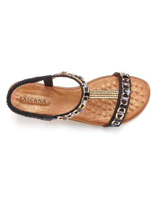 vivance active Black Sandale