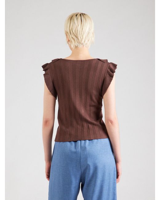 ONLY Brown Strickjacke 'Onlnelly'