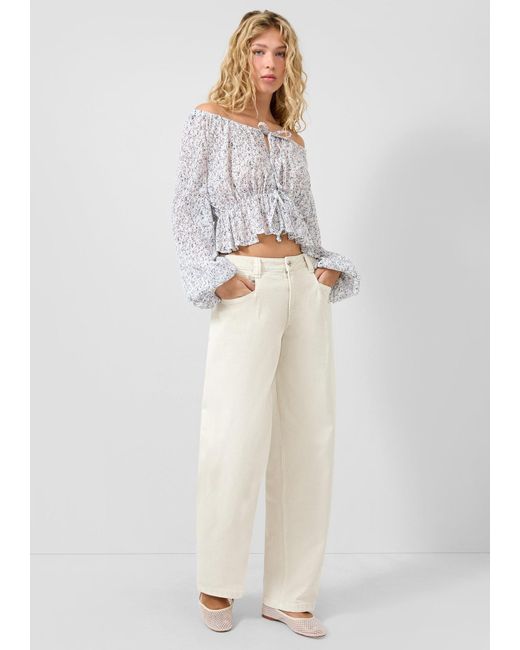 QS Gray Bluse
