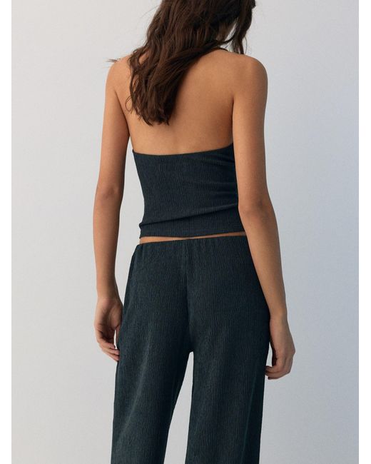 Pull&Bear Blue Top