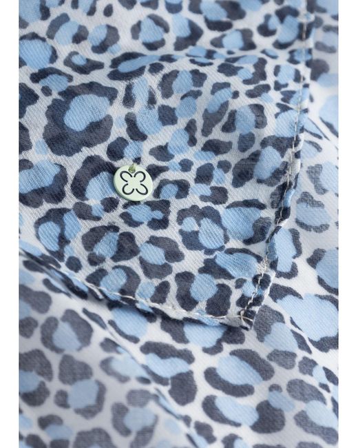 Codello Blue Schal Leomuster
