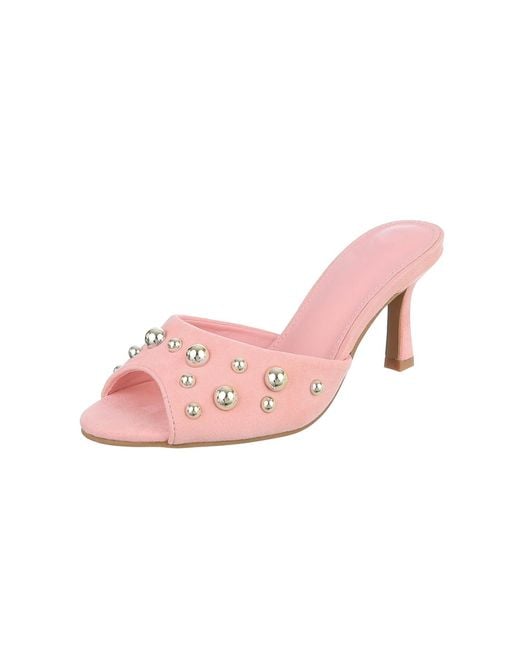 Ital-Design Pink Pantolette
