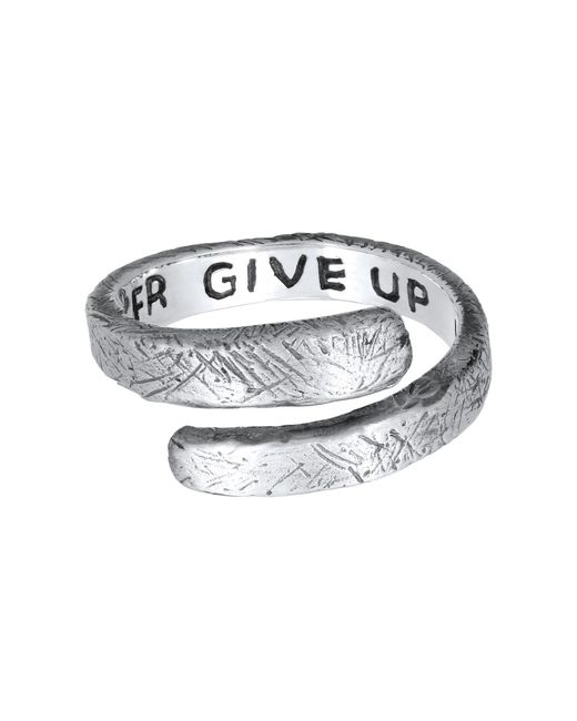 Haze & Glory Ring in Metallic für Herren