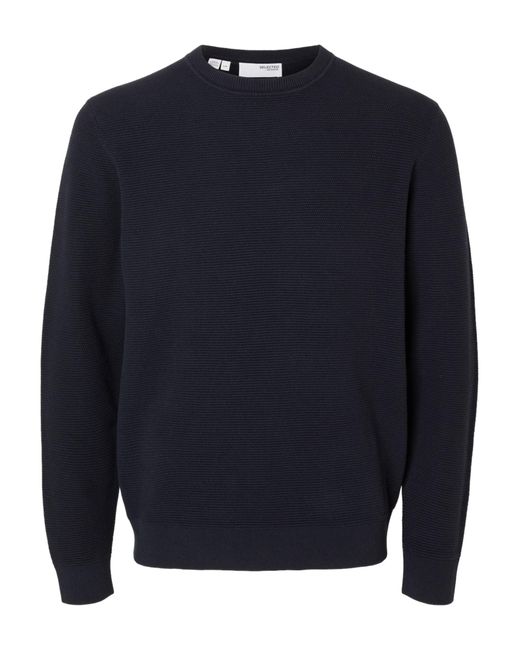 SELECTED Pullover Slhross in Blue für Herren