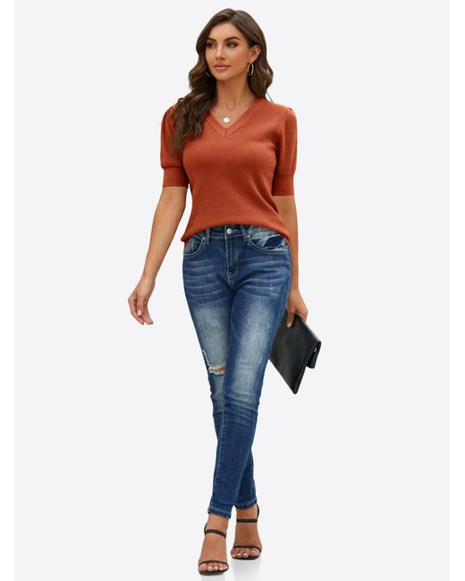 Imily Bela Orange Pullover