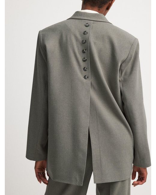 NA-KD Gray Blazer