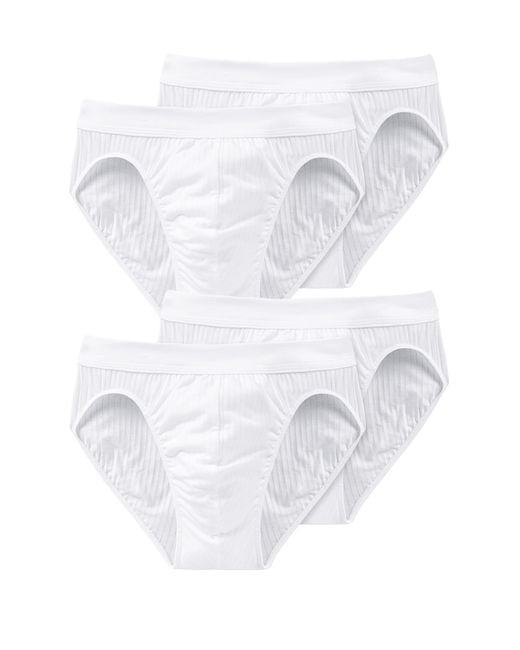 Schiesser Slip Authentic in White für Herren