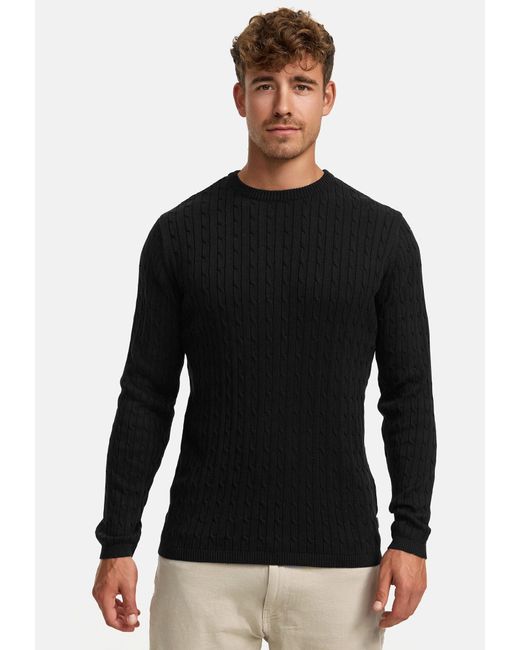Kronstadt Pullover Cable in Black für Herren
