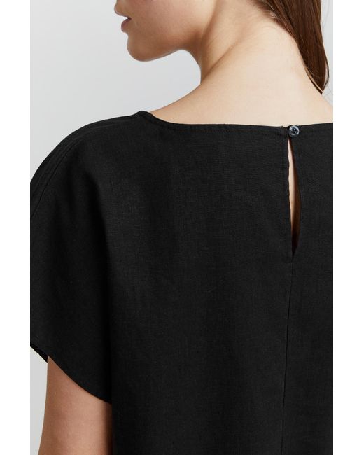 Oxmo Black Bluse