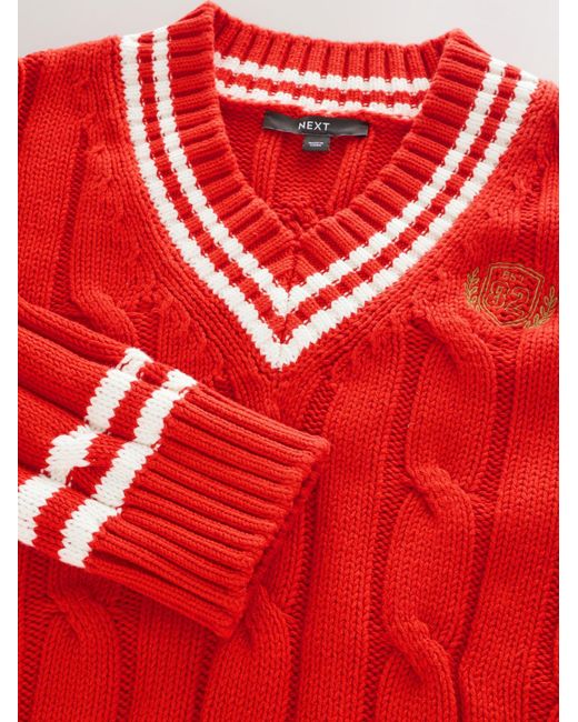Next Red Pullover