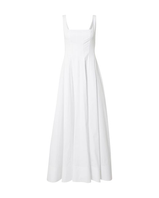 Staud White Kleid Wells