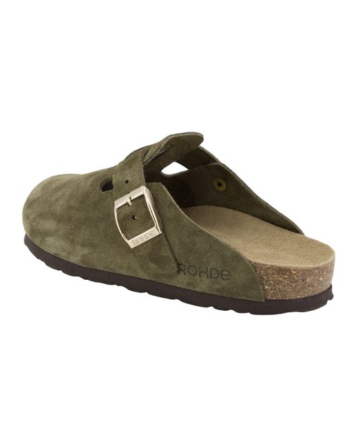 Rohde Green Clogs Alba