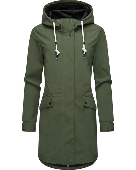 Ragwear Green Funktionsmantel 'Tinsley'