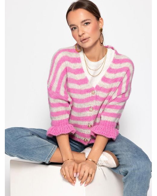 SassyClassy Pink Strickjacke