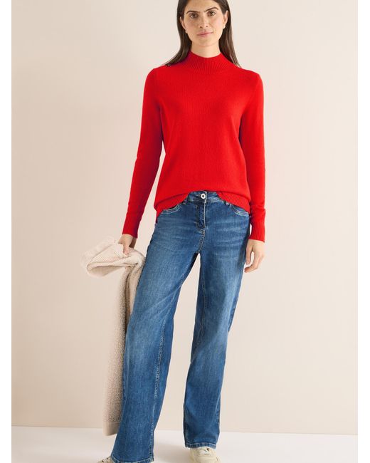 Cecil Red Pullover