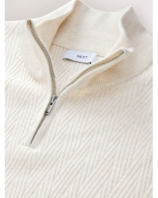 Next Pullover in White für Herren