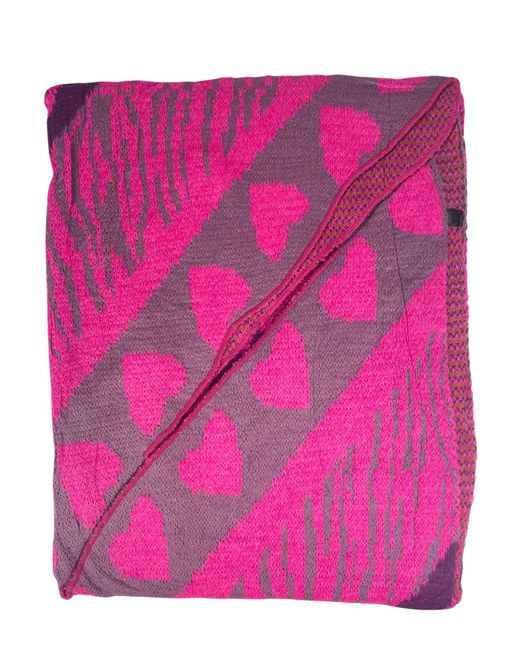 Kumixi Pink Schal Leopard