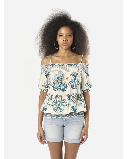 Koröshi Multicolor Bluse