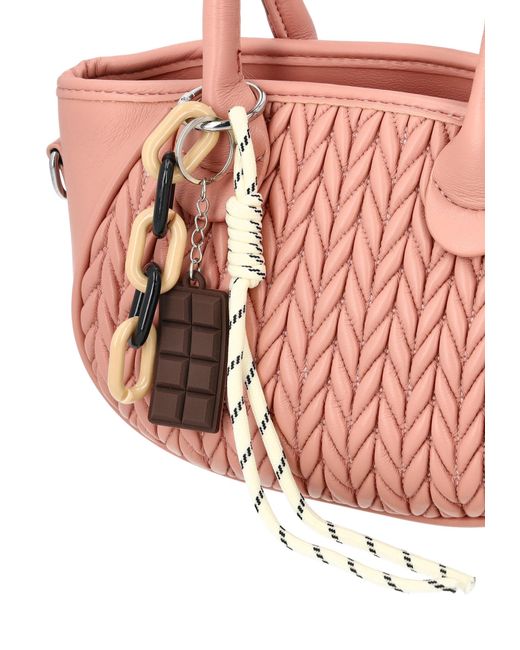 Usha Pink Handtasche