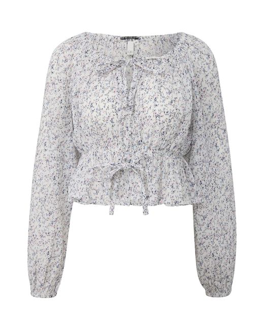 QS Gray Bluse