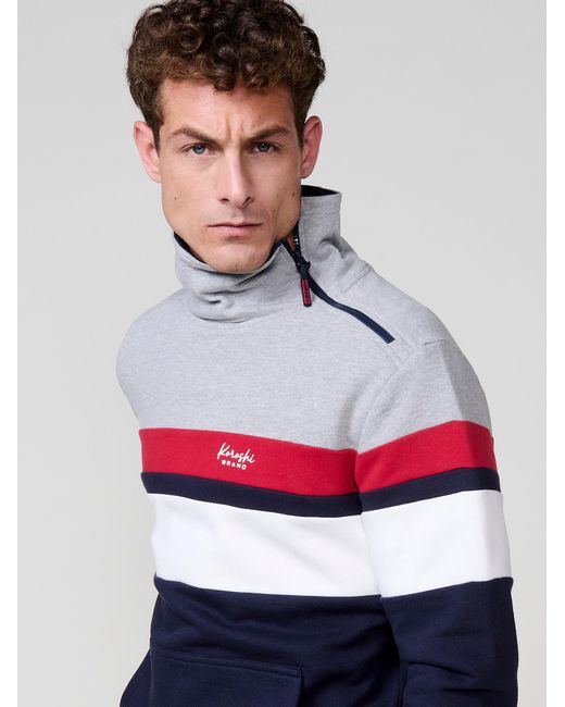 Koröshi Pullover in Blue für Herren