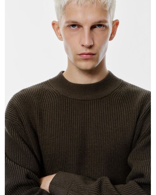 Pull&Bear Pullover in Black für Herren