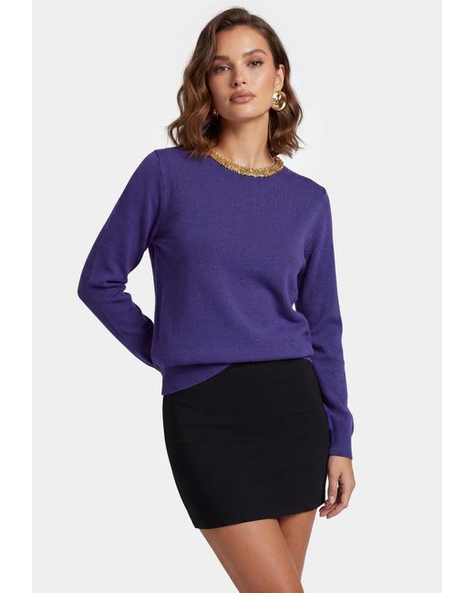 faina Blue Pullover