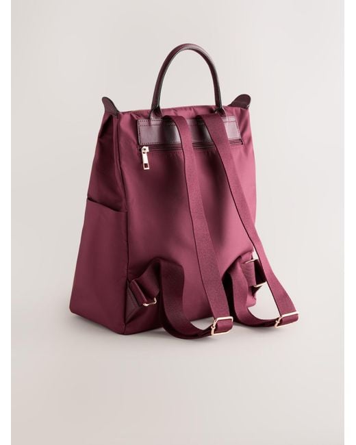 Next Purple Rucksack