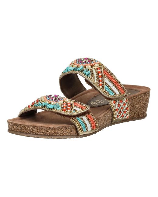 Lazamani Brown Pantolette