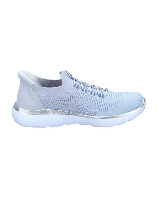 Rieker Blue Slipper