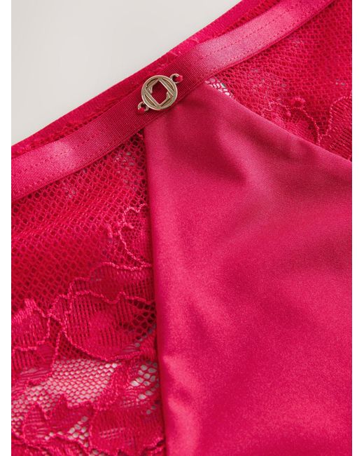 Lipsy Pink String