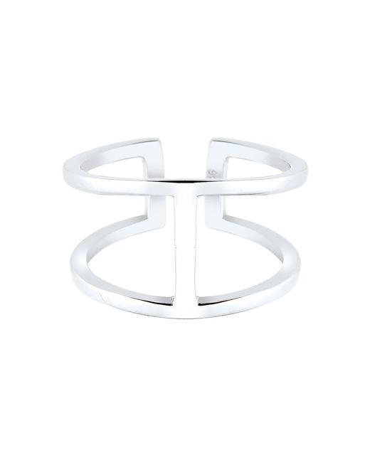 Elli Jewelry Metallic Ring Geo