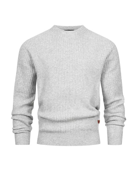 INDICODE Pullover Inpeace in Gray für Herren