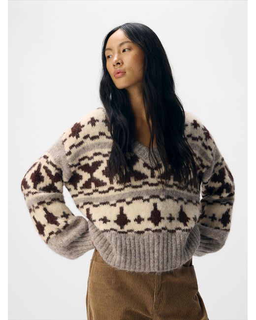 Object White Pullover Objaztec