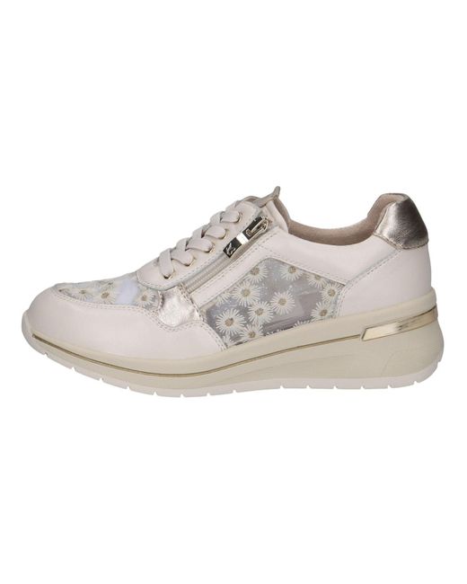 Caprice White Sneaker