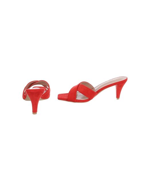 Ital-Design Red Pantolette