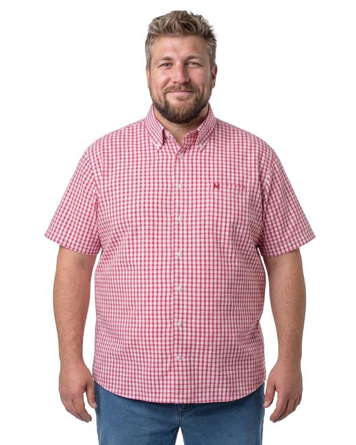 Men Plus Hemd in Pink für Herren