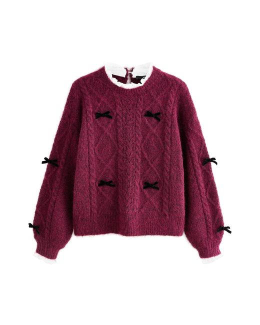 Next Red Pullover