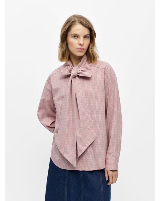 Object Pink Bluse Objalime