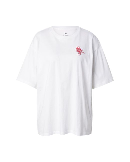 Adidas White Funktionsshirt