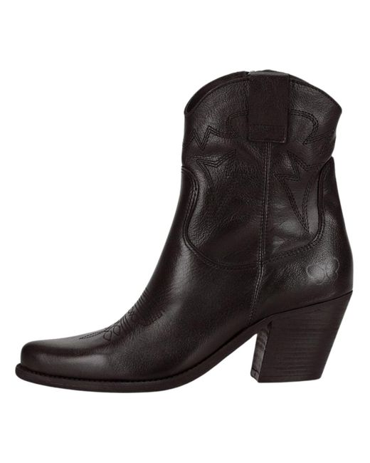 Felmini Black Cowboystiefel
