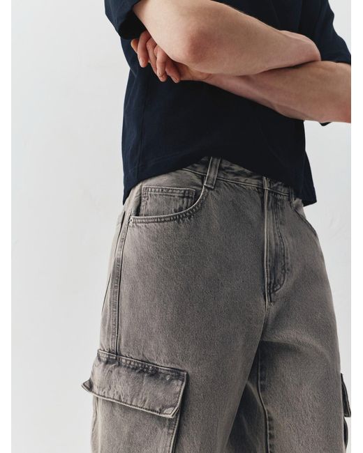 Pull&Bear Jeans in Gray für Herren