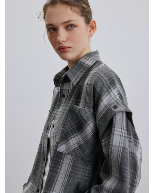 ESTRO Gray Bluse 05124