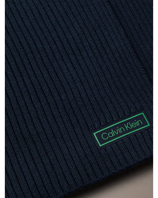 Calvin Klein Blue Schal