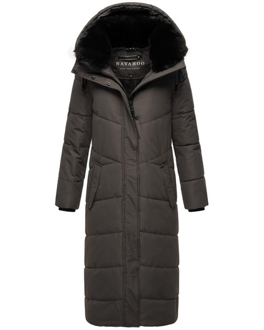 Navahoo Black Wintermantel 'Hingucker Xiv'